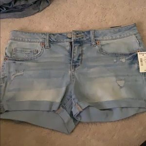 Light blue Jean shorts